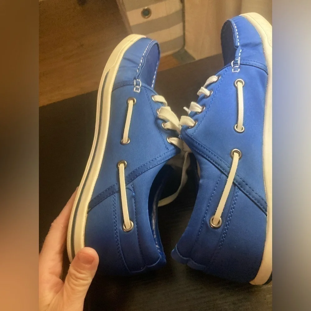 David Stone blue loafers in EUC in size Men’s 10.5 M. See pictures